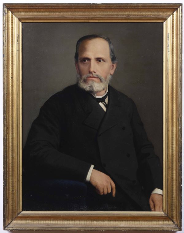 Pittore del XIX secolo Ritratto maschile