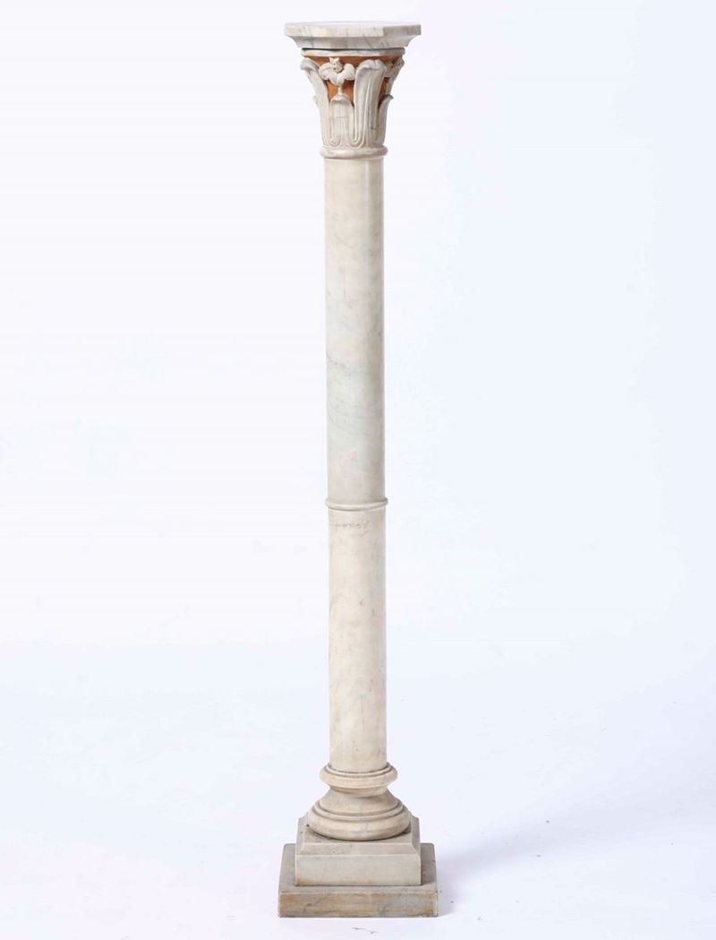 Colonna in marmo  - Auction Antique October | Cambi Time - Cambi Casa d'Aste