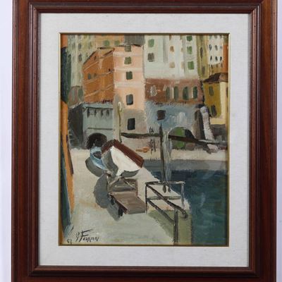 G. Ferrari (XX Secolo) Paesaggio