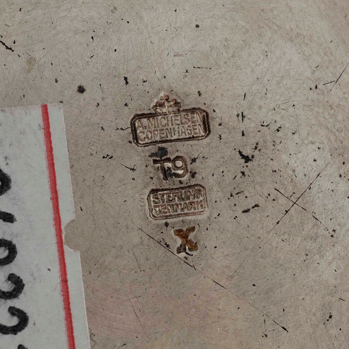 Due Bicchieri. Argento 925 Fuso, Sbalzato, Cesellato e Dorato. Copenaghen XX Secolo, Argentiere A...