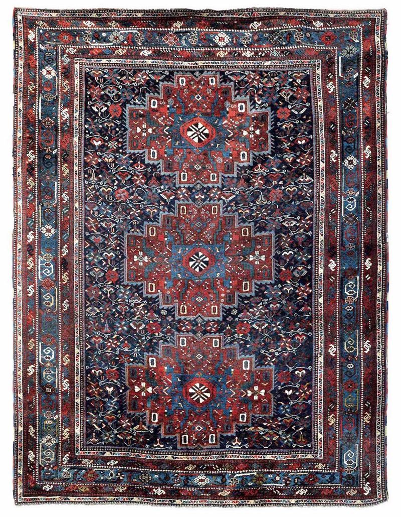 Tappeto Sud Persia fine XIX inizio XX secolo  - Auction Carpets - Cambi Casa d'Aste