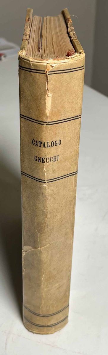 HAMBURGER L. & L. Catalog - Sammlung des Herrn Cav. E. GNECCHI in Mailand. Italienische Munzen. Francoforte, 1902-1903.