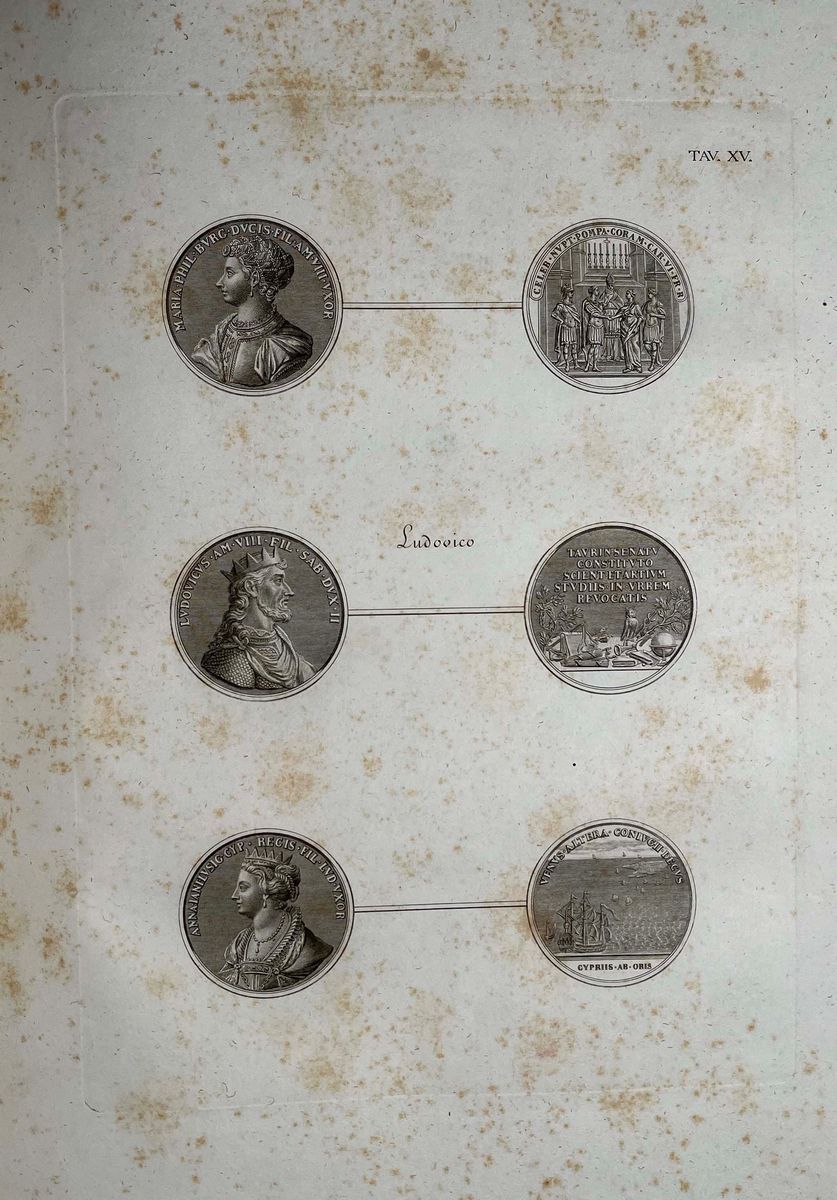 Galeani Napione G. Storia Metallica della Real Casa di Savoia.