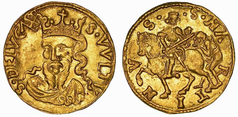 LUCCA. REPUBBLICA, 1369-1799. Ducato (Armetta Balbani - dal 1493).  - Auction Numismatics - Cambi Casa d'Aste