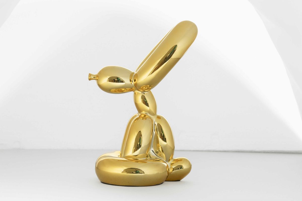 Balloon Rabbit (gold)