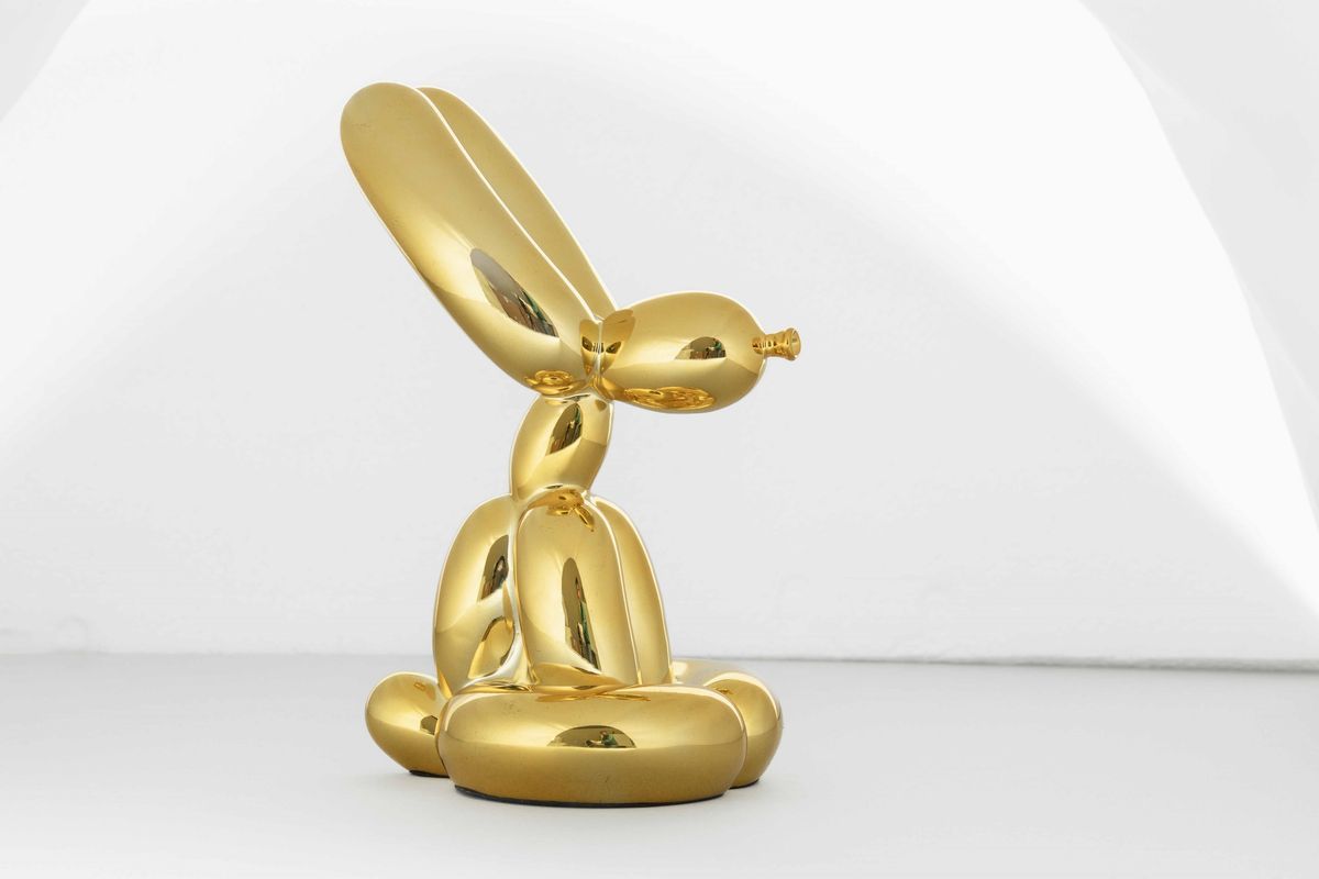Balloon Rabbit (gold)