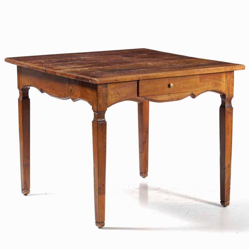 Tavolo ad un cassetto, XIX secolo  - Auction Antique October | Cambi Time - Cambi Casa d'Aste