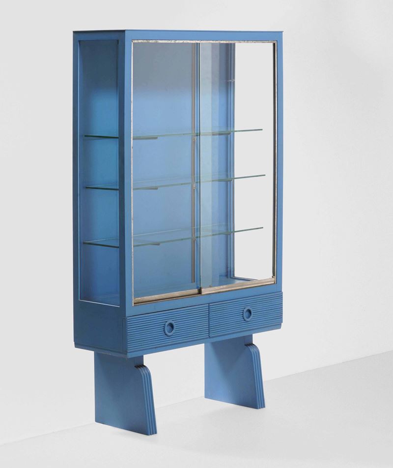 Paolo Buffa : Libreria a vetrina  - Auction Design Lab - Cambi Casa d'Aste