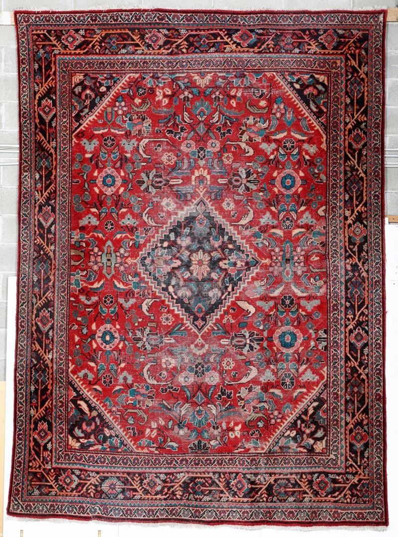 Tappeto Mahal, nord ovest Persia inizio XX secolo  - Asta Tappeti - Cambi Casa d'Aste