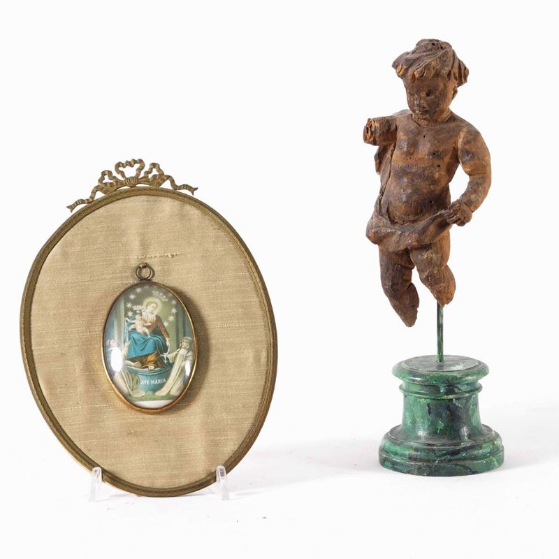 Lotto di due oggetti diversi  - Auction Antique October | Cambi Time - Cambi Casa d'Aste