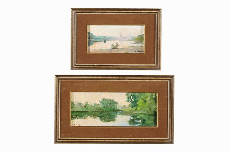 Doria, due dipinti  - Asta Dipinti del XIX-XX secolo - Cambi Casa d'Aste