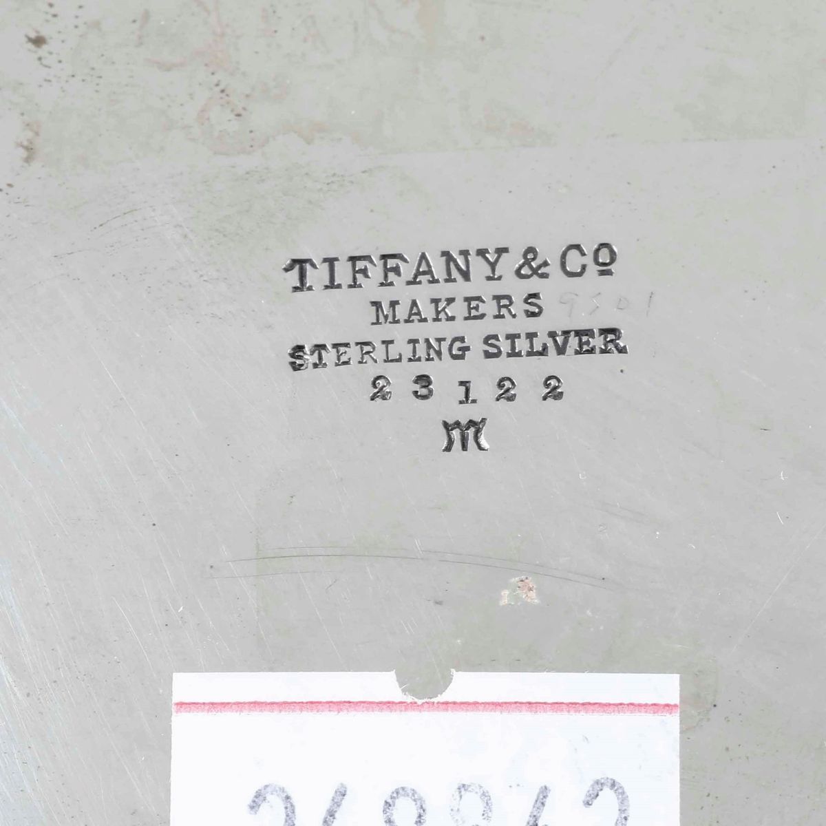 Piatto. Argento 925 Fuso e Traforato, Tiffany&co, Usa XX Secolo