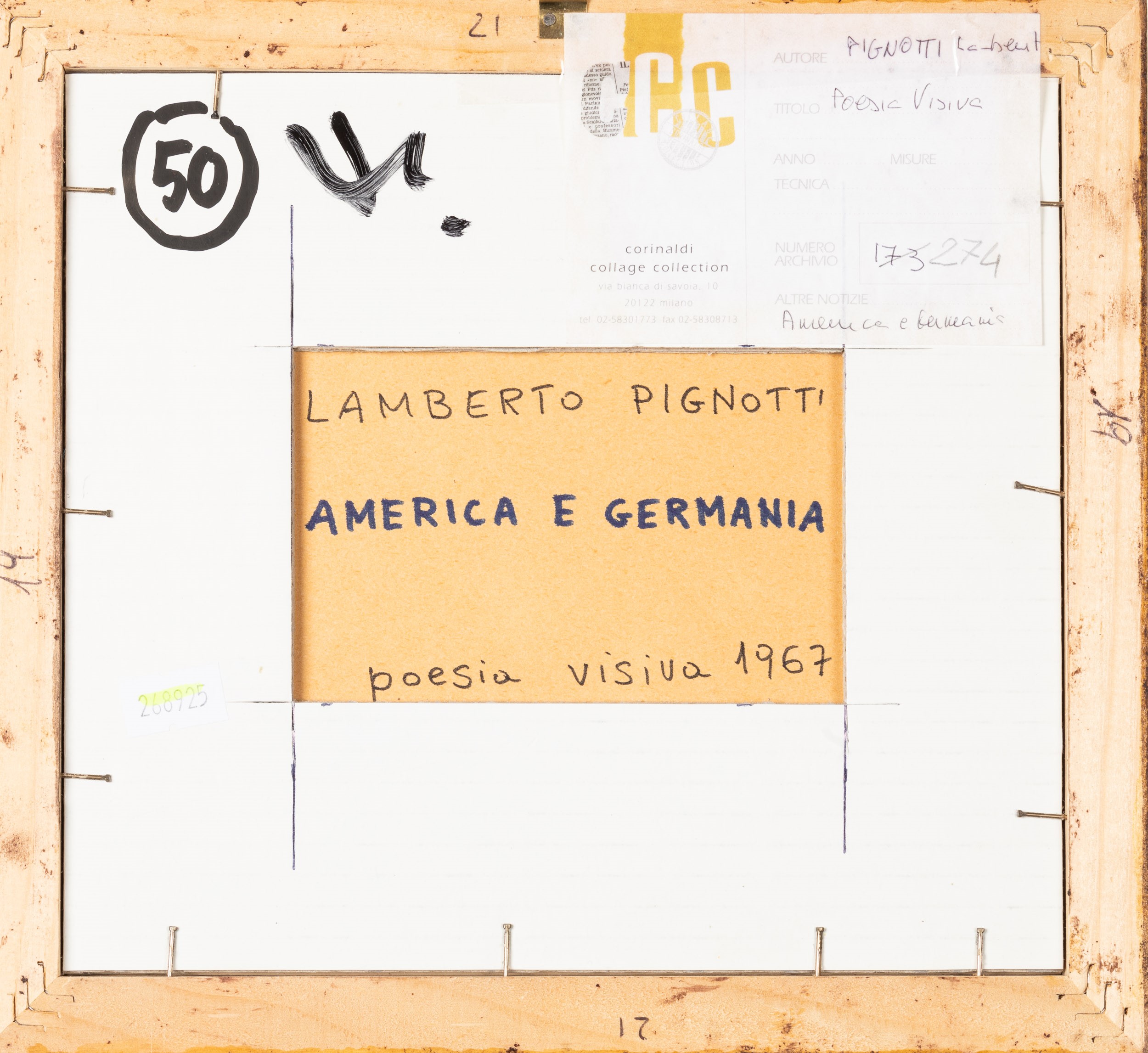 Lamberto Pignotti - America e Germania