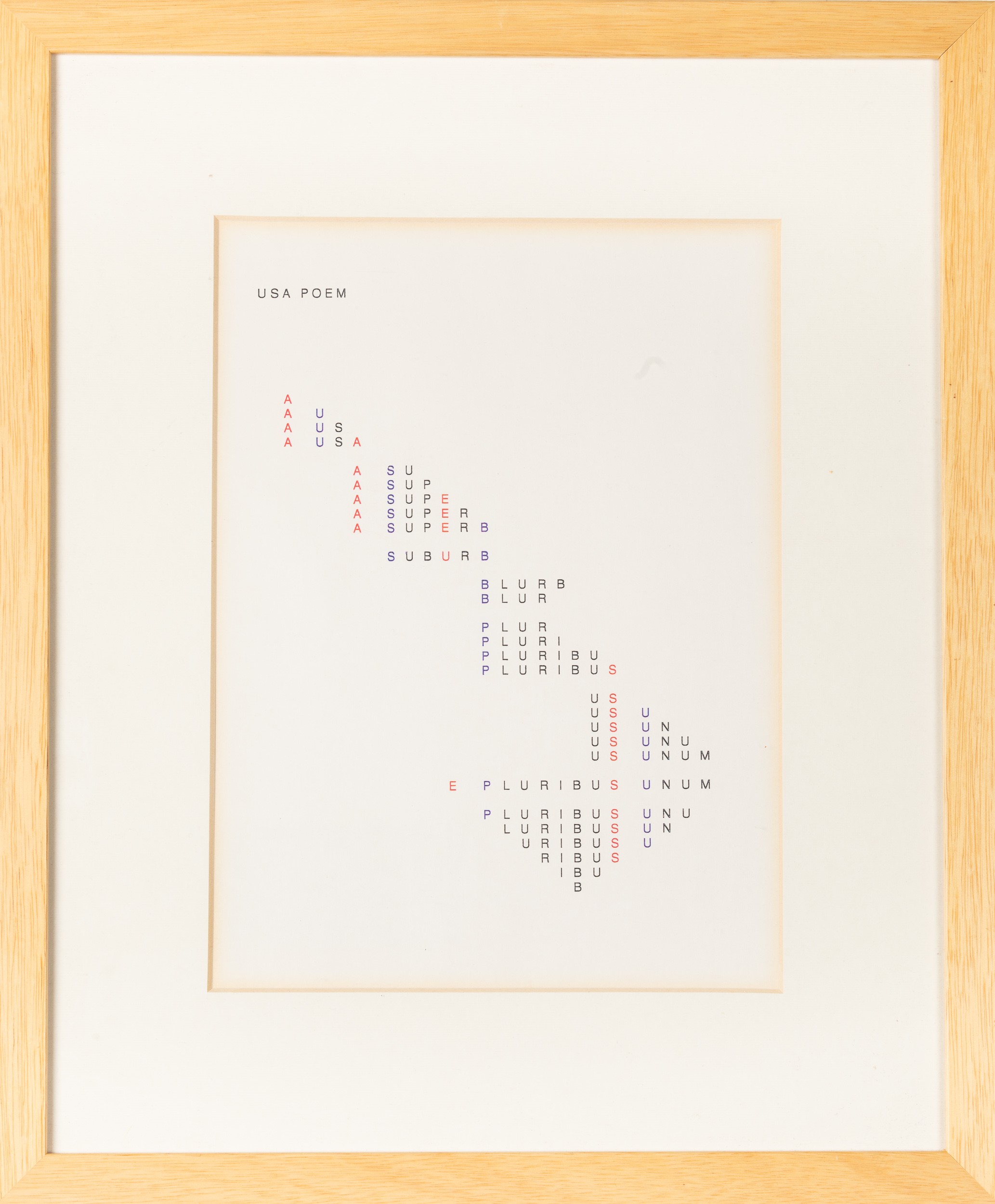 Mary Ellen Solt - Usa Poem