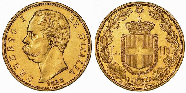 REGNO D'ITALIA. UMBERTO I DI SAVOIA, 1878-1900. 100 Lire 1888.