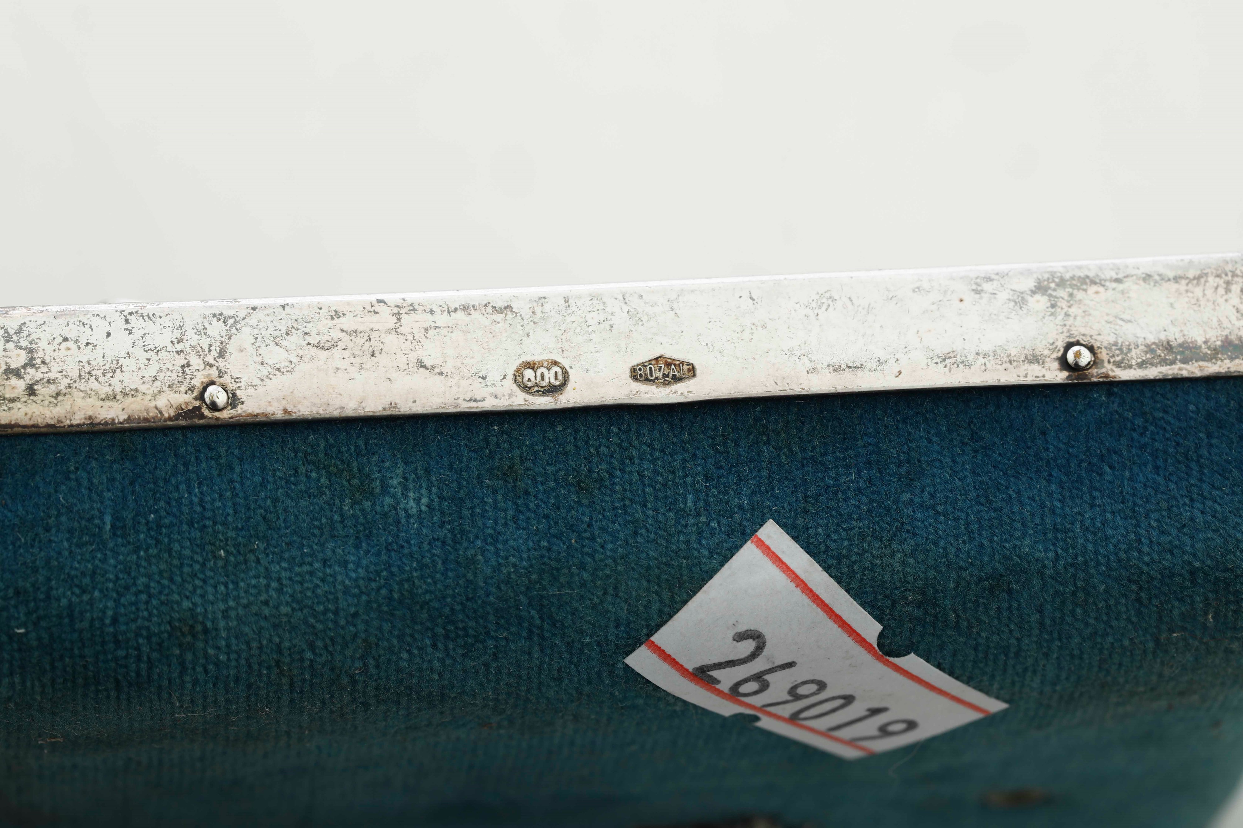 Ciondolo-carrillon a guisa di cornice, argento, argenteria italiana del XX–XXI secolo