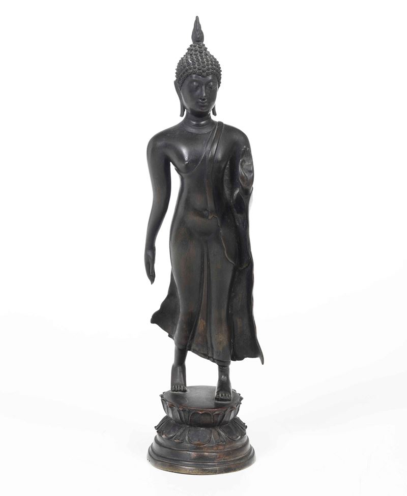 A bronze Buddha, Thailand, 1800s  - Auction Asian Art - Cambi Casa d'Aste