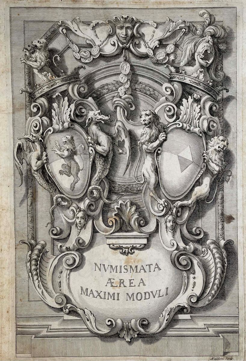 (inc. Faldoni G.a.). Numismata Aerea Selectiora Maximi Moduli e Museo Pisano Olim Corrario, Apud ...
