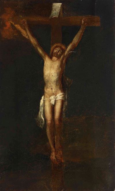 Scuola del XVII Secolo Crocifissione