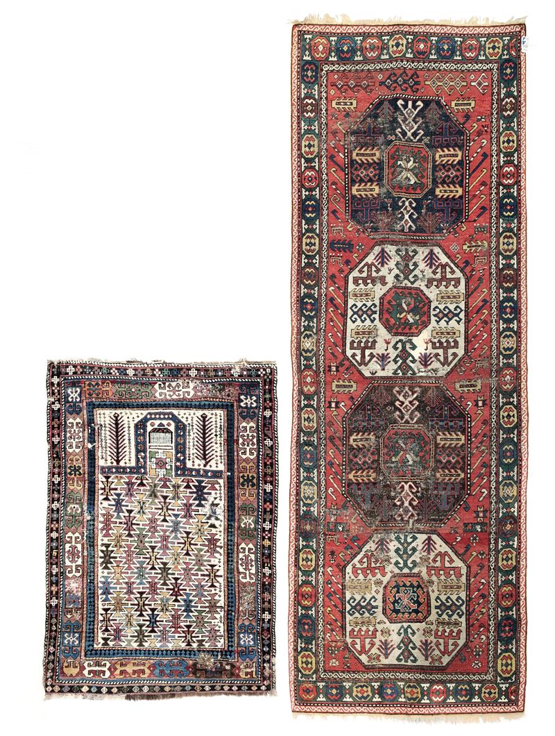 Lotto di due tappeti fine XIX secolo  - Auction Dimore italiane | Cambi Time - Cambi Casa d'Aste