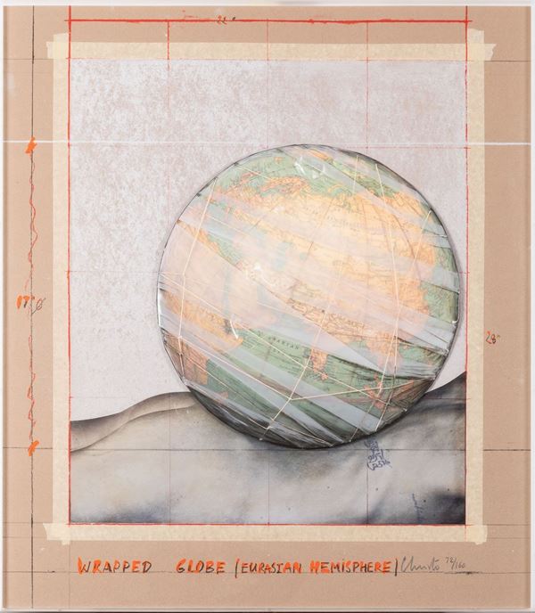 Wrapped Globe (Eurasian Hemisphere)