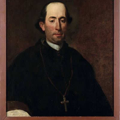Ritratto dell'Abate Marchetti, olio su tela