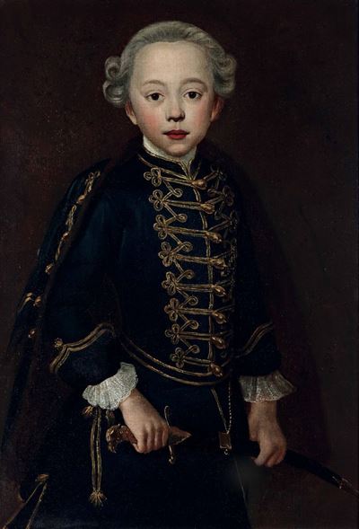 Ritratto di Bambino in Uniforme