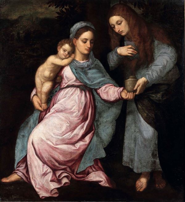 Paris Bordon - Madonna con Bambino e Maria Maddalena