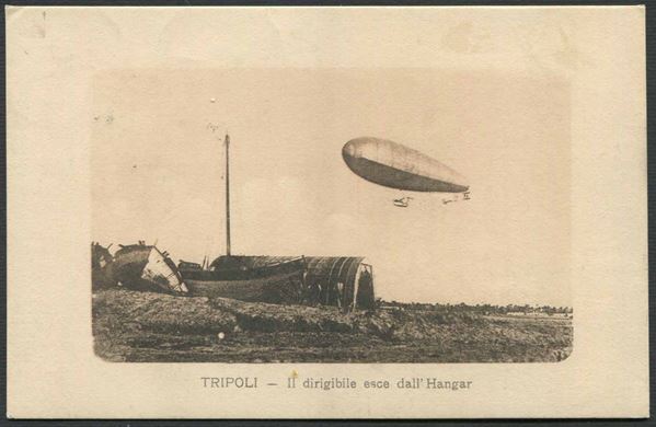 1911/16, Quattro cartoline viaggiate e una nuova dalla Tripolitania