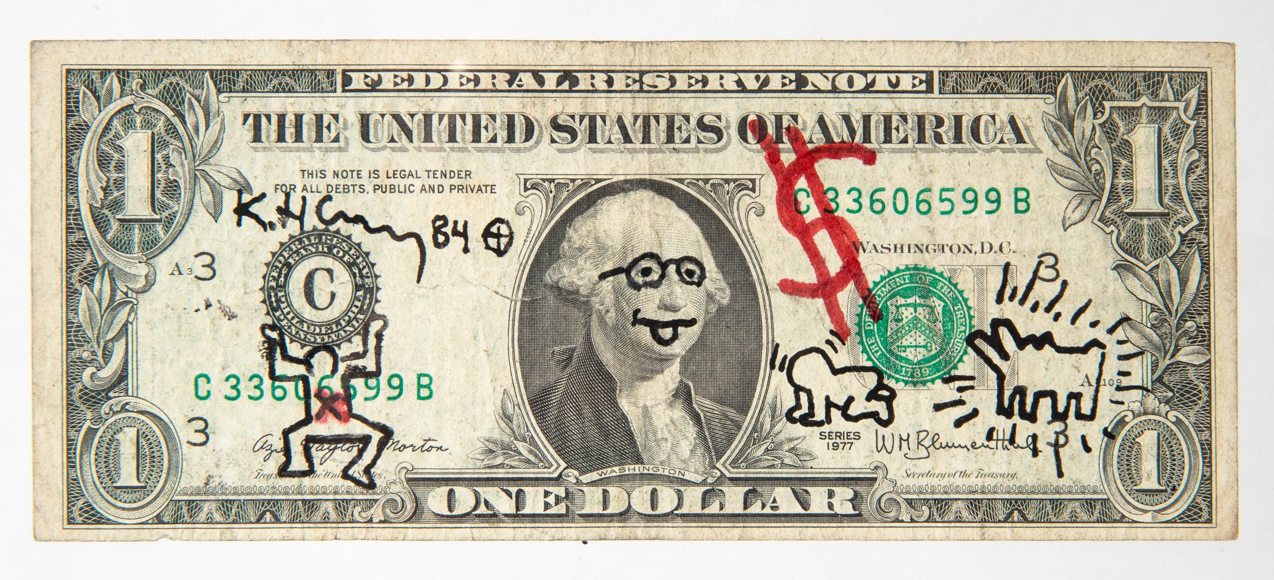 Keith Haring - Dollar