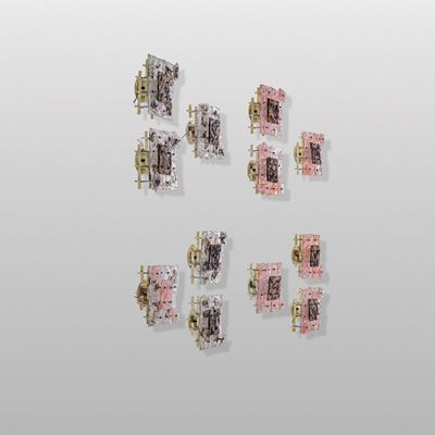 Dodici Appliques Mod. Patchwork.