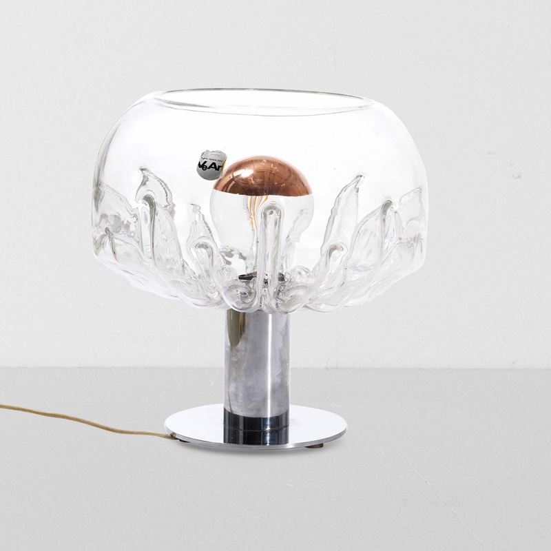 Toni Zuccheri : Lampda da tavolo  - Asta Design Lab - Cambi Casa d'Aste