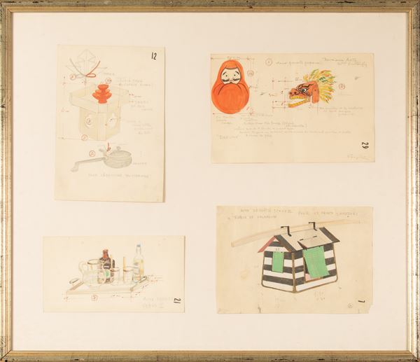 Léonard Tsuguharu Foujita - Senza titolo