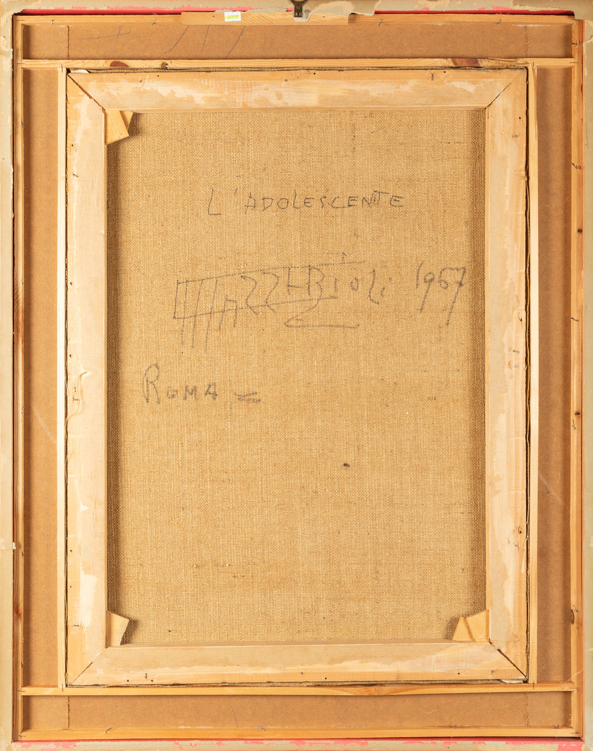 Coriolano Mazzerioli - L'adolescente