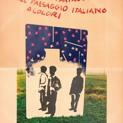 Grande Particolare del Paesaggio Italiano a Colori