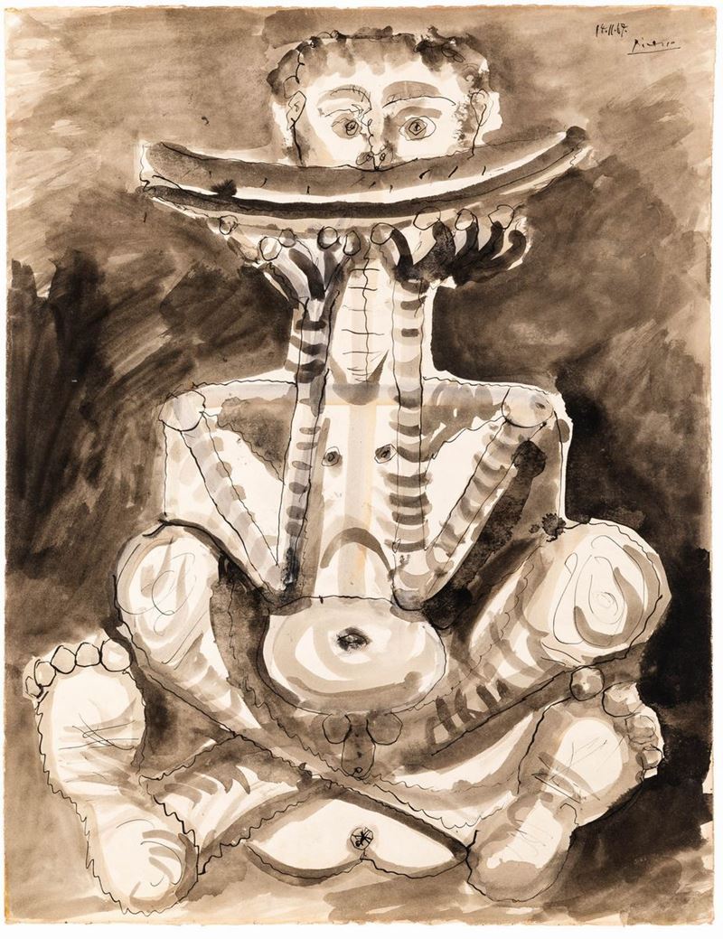 Pablo Picasso - Homme a la Tranche De Pastèque