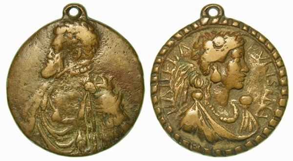 NARNI. FILIPPO II, 1556-1598. Medaglia in bronzo.