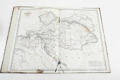 Impero Austro-ungarico Raccolta di 12 Carte Geografiche, Alcune delle Quali Ripiegate, Riguardant...