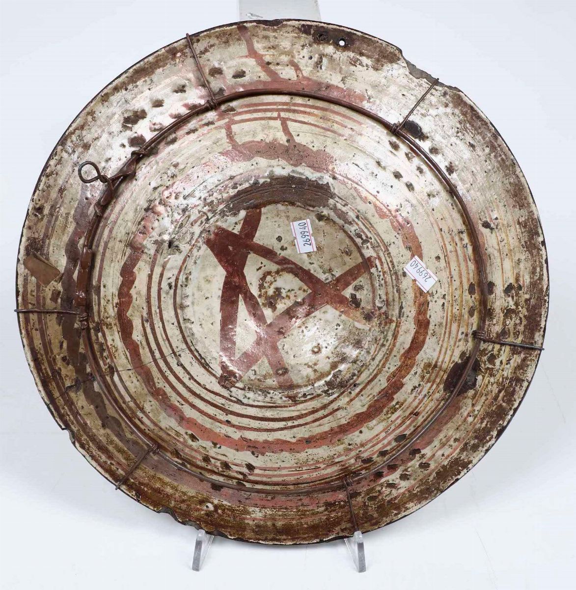 Grande Piattospagna, Manises, Fine XVI - Inizio XVII Secolo