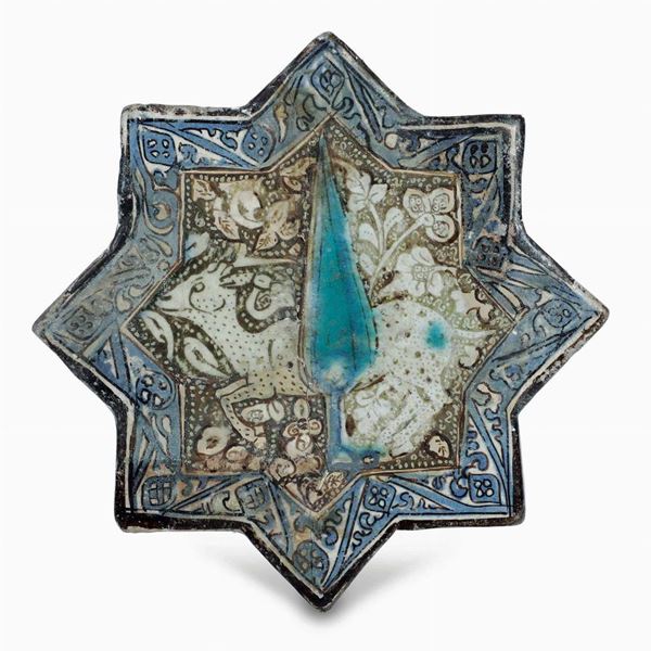 Mattonella Persia (Iran), Kashan, XIII-XIV secolo  