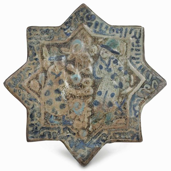 Mattonella Persia (Iran), Kashan, XIII secolo  