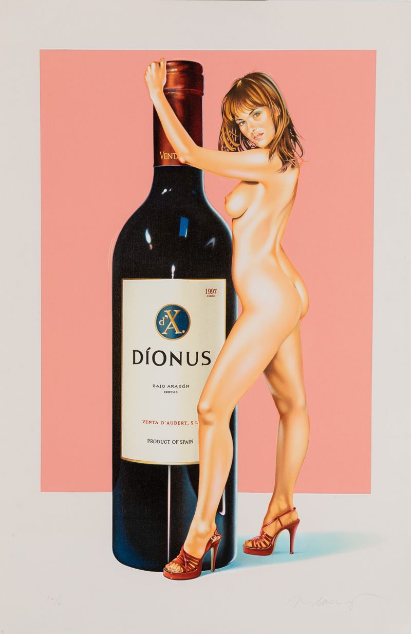 Mel Ramos : Dionus  (2002)  - litografia - Auction Prints and Multiples - Cambi  [..]