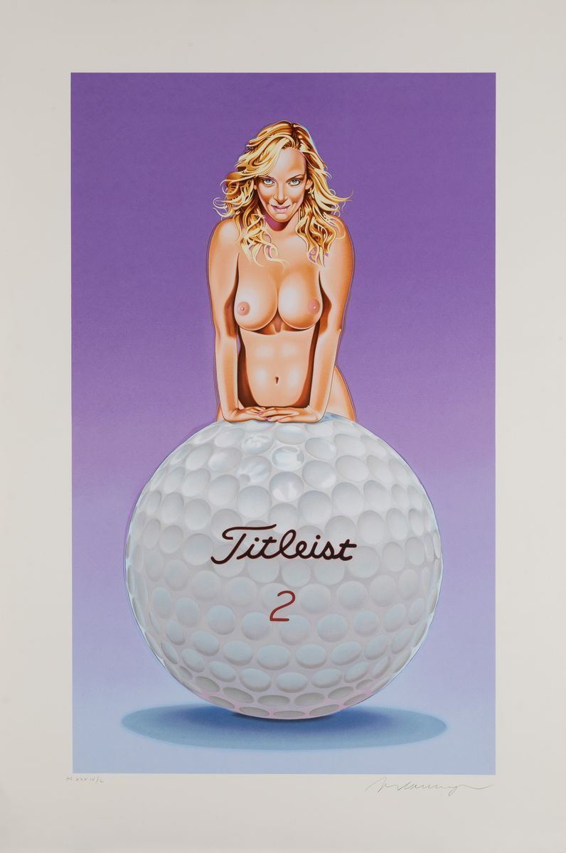 Mel Ramos - Titleist Tillie