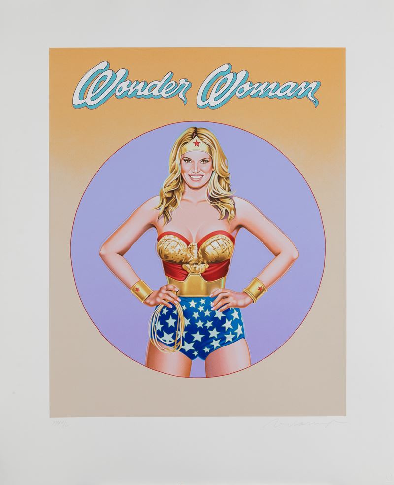 Mel Ramos : Wonder Woman  (2010)  - litografia - Auction Prints and Multiples -  [..]