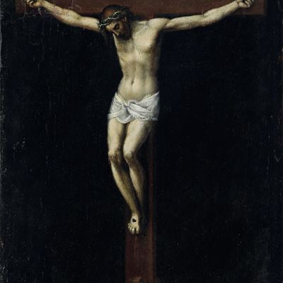 Artista Romano del XVI Secolo Crocifissione