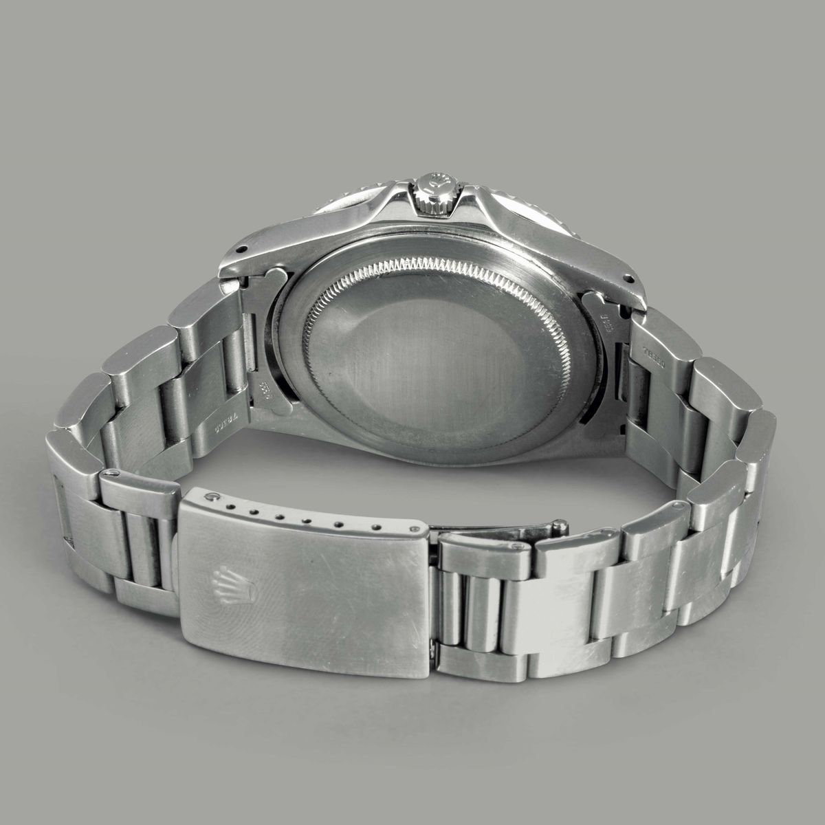 Rolex - Gmt Master Ref 16750, in Acciaio con Ghiera Girevole Bidirezionale Nera, Quadrante Nero a...