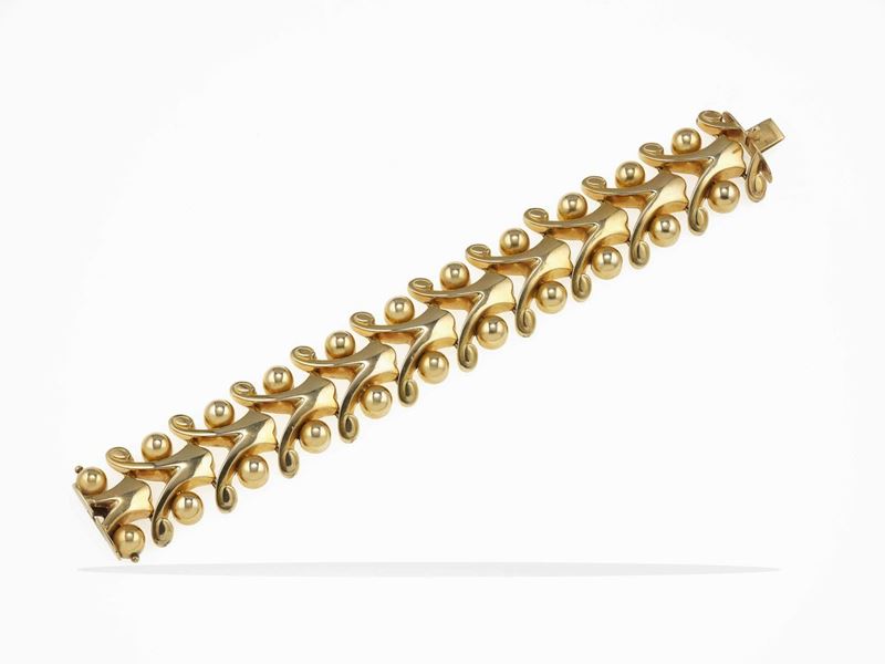 Gold bracelet  - Auction Fine Jewels - Cambi Casa d'Aste