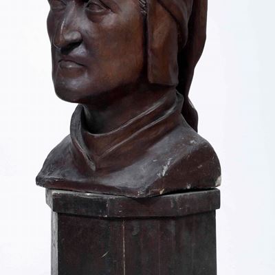 Plasticatore del XIX-XX Secolo Dante Alighieri