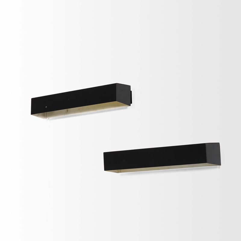 Stilnovo : Coppia di lampade a parete  - Auction Design Lab - Cambi Casa d'Aste