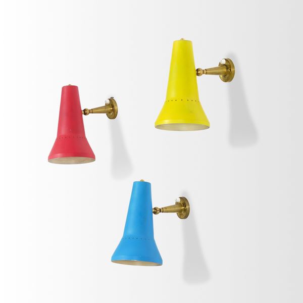 Stilux - Tre lampade a parete orientabili